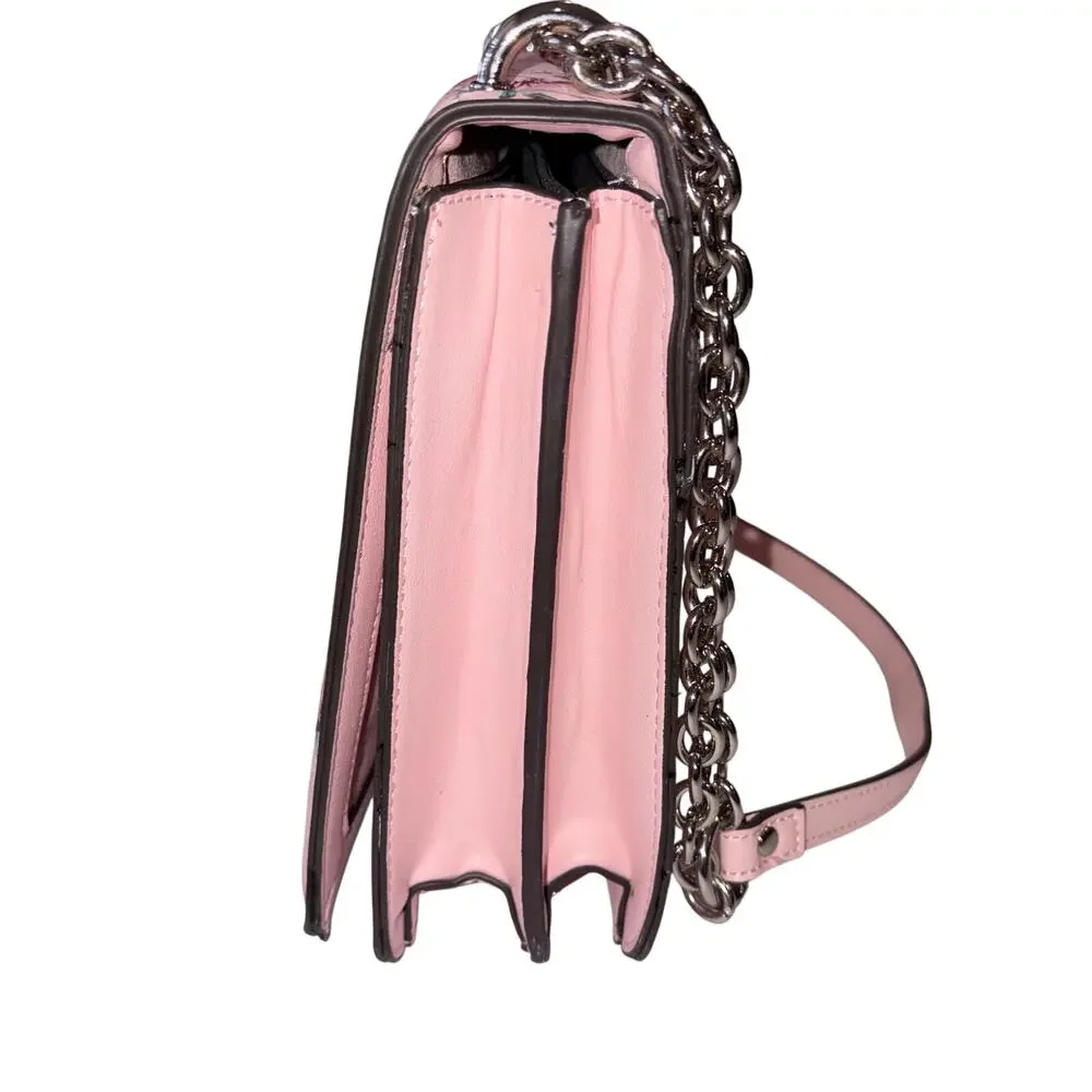 Steve Madden Pink Cherry Blossom Floral Shoulder Bag Preppy Clean Girl Summer - Picture 10 of 13
